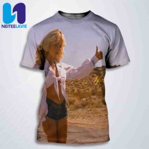 Official Poster New Single 2025 Manchild By Sabrina Carpenter All Over Print T-Shirt