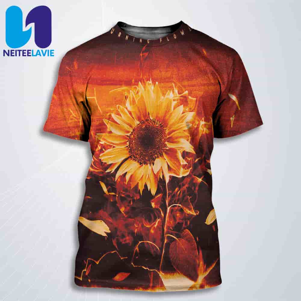 Official Poster New Song 2025 Burning Flower By HANA Release On June 9 All Over Print T-Shirt Official Poster New Song 2025 Burning Flower By HANA Release On June 9 All Over Print T-Shirt
