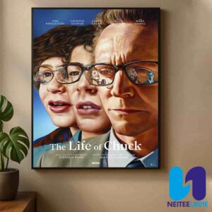 Official Poster The Life Of Chuck Short Story By Stephen King Release On June 13 2025 Home Decor Poster Canvas
