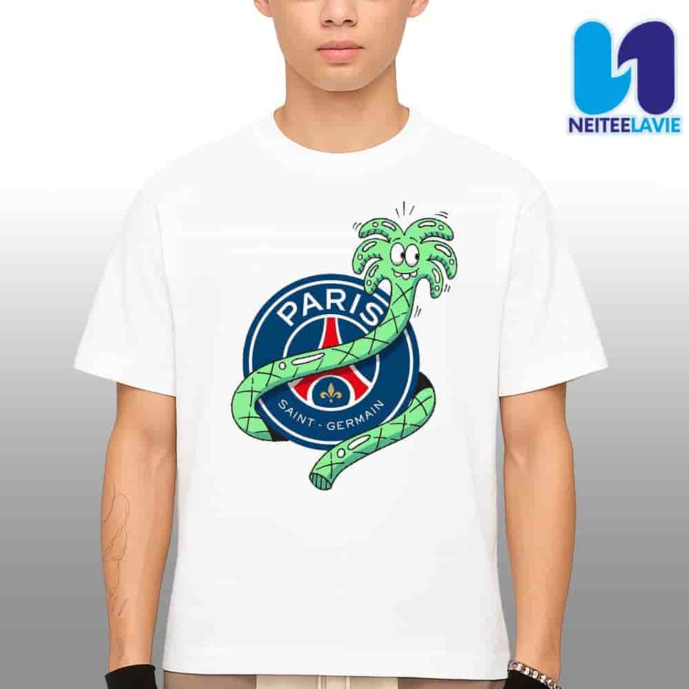 PSG Football x STEVEN HARRINGTON 2025 Art Work 2025 Unisex T-Shirt PSG Football x STEVEN HARRINGTON 2025 Art Work 2025 Unisex T-Shirt