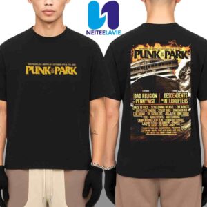 Punk In The Park Festival Port Los Angeles 2025 In San Pedro CA On October 4–5 At Berth 46 Merchandise Two Sided Unisex T-Shirt
