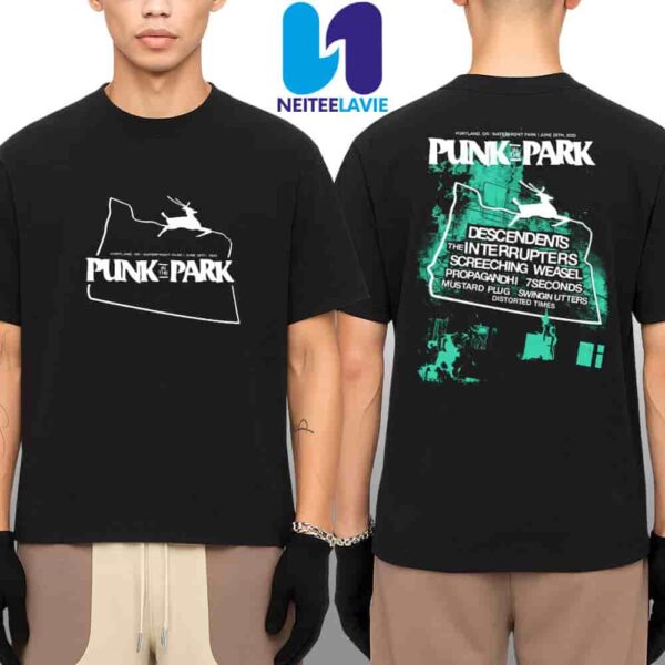 Punk In The Park On June 28 2025 In OR Portland Tee Merchandise Two Sided Unisex Shirt