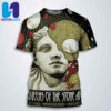 Queen Of The Stone Age Concert Poster In Madison WI On June 20 2025 At Breese Stevens Field All Over Print T-Shirt