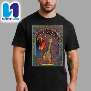 Queen Of The Stone Age Concert Poster In Colombus OH On June 17 2025 At KEMBA Live Merchandise Unisex T-Shirt