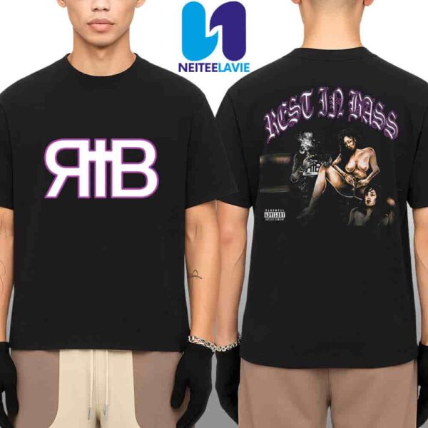 Rest In Bass Album By Che Hardcore Hip-Hop Artwork Urban Aesthetic 2025 Merch Two Sided Unisex T-Shirt