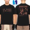 Shakira Las Mujeres Ya No Lloran World Tour 2025 Dollar Bill Tee Merchandise Two Sided Unisex Shirt