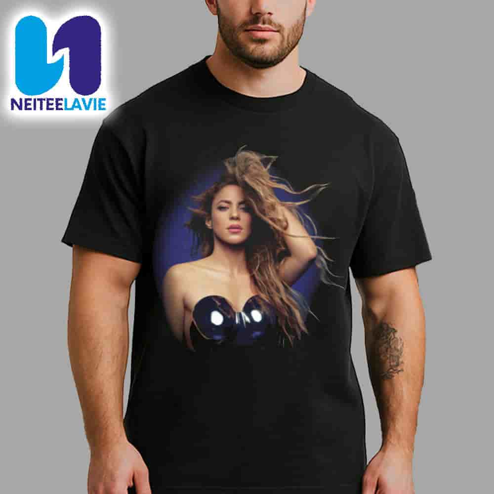 Shakira Las Mujeres Ya No Lloran World Tour 2025 Sapphire Aura Tee Merchandise Two Sided Unisex Shirt Shakira Las Mujeres Ya No Lloran World Tour 2025 Sapphire Aura Tee Merchandise Two Sided Unisex Shirt