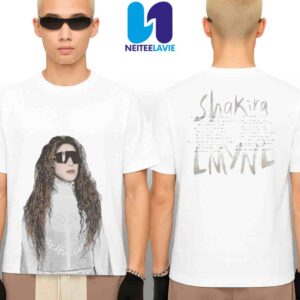 Shakira Las Mujeres Ya No Lloran World Tour 2025 Sunglasses Tee Merchandise Two Sided Unisex Shirt