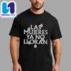 Shakira Las Mujeres Ya No Lloran World Tour 2025 Sapphire Teardrop Tee Merchandise Two Sided Unisex Shirt