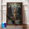 Whitechapel Rituals of Hate Tour 2025 Date List With Special Guest Bodysnatcher AngelMaker And Disembodied Tyrant Home Decor Poster Canvas