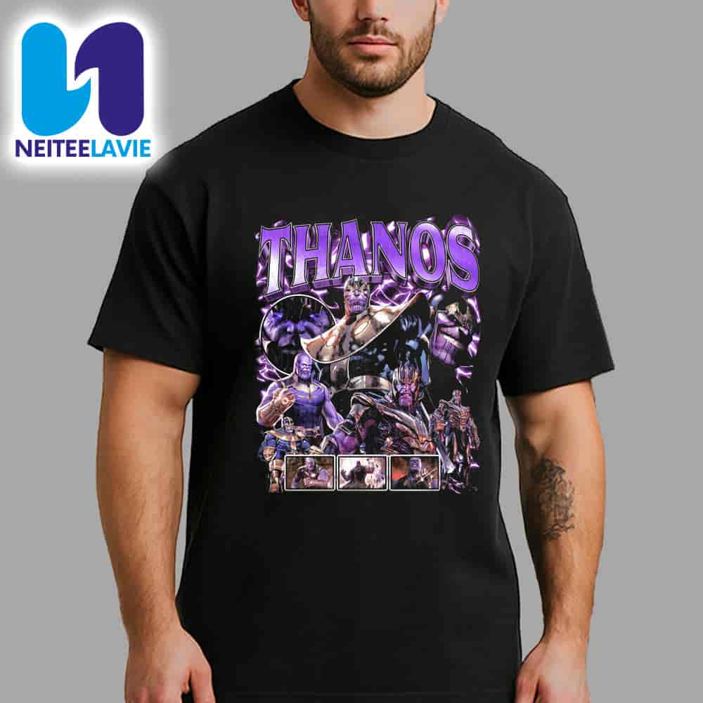 Thanos The Infinity Gauntlet Collection 2025 Merchandise Unisex T-Shirt Thanos The Infinity Gauntlet Collection 2025 Merchandise Unisex T-Shirt