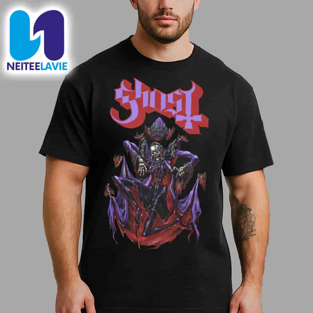 The Ghost Levitation 2025 Merch Unisex T-Shirt The Ghost Levitation 2025 Merch Unisex T-Shirt