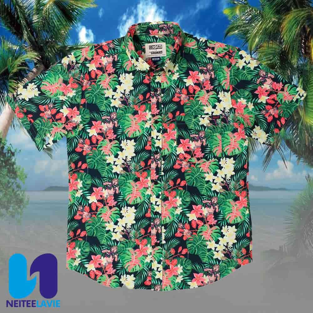 The Goonies Truffle Shuffle RSVLTS Summer Hawaiian Shirt The Goonies Truffle Shuffle RSVLTS Summer Hawaiian Shirt