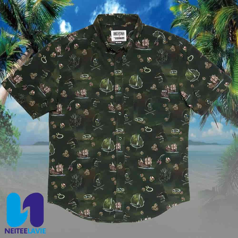 The Goonies Ye Intruders Beware RSVLTS Summer Hawaiian Shirt The Goonies Ye Intruders Beware RSVLTS Summer Hawaiian Shirt
