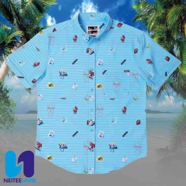 The Office Dammit Jim RSVLTS Summer Hawaiian Shirt