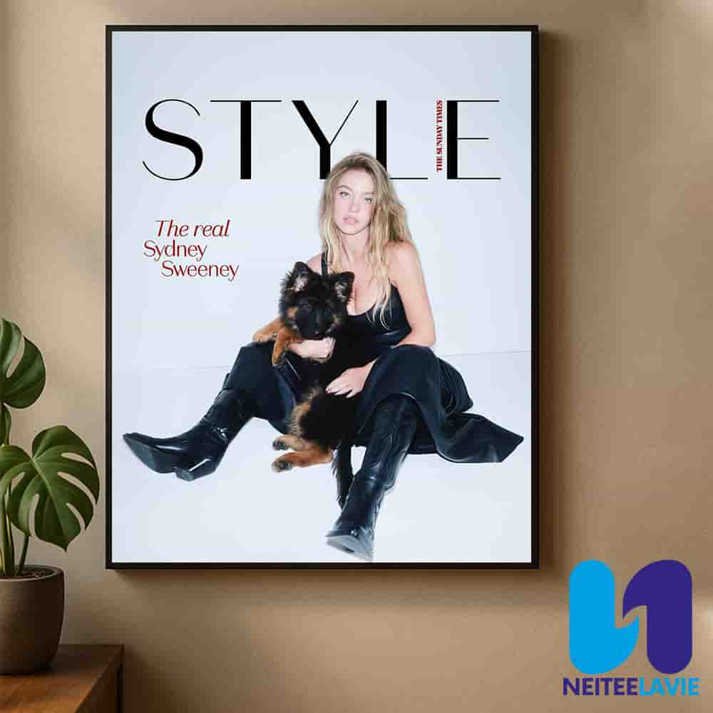 The Real Sydney Sweeney Cover The Sunday Times Magazine Style 2025 Home Decor Poster Canvas The Real Sydney Sweeney Cover The Sunday Times Magazine Style 2025 Home Decor Poster Canvas