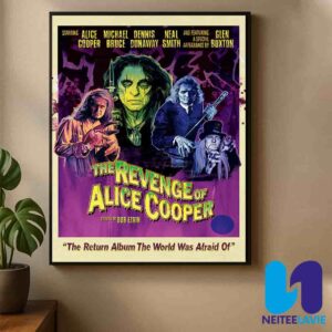 The Revenge Of Alice Cooper The Return Album The World Was Afraid Of 2025 Home Decor Poster Canvas