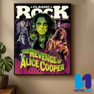 The Revenge Of Alice Cooper X Classic Rock Gothic Rock Icon Home Decor Poster Canvas