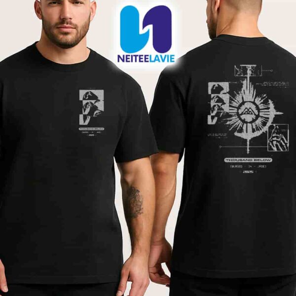 Thousand Below Buried In Jade Tour 2025 Merch Unisex T-Shirt