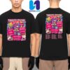 Chris Brown Poster For Breezy Bowl XX Stadium World Tour In Amsterdam Netherlands On June 8 2025 At Johan Cruyff Arena Merchandise Unisex T-Shirt