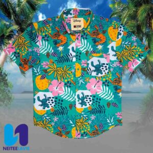 Tourist Style From Disney’s Lilo Stitch RSVLTS Summer Hawaiian Shirt