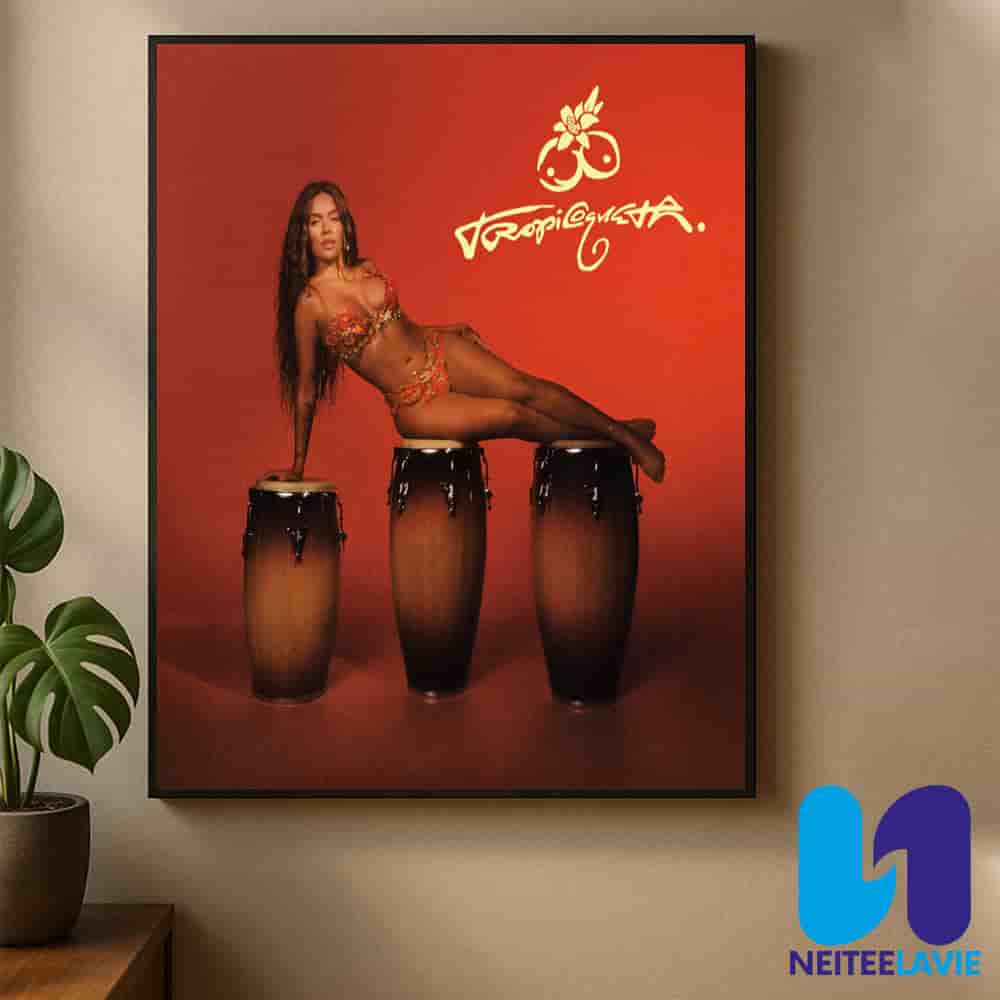 Tropicoqueta by Karol G Tropical Album Artwork Latin Music Style Home Decor Poster Canvas Tropicoqueta by Karol G Tropical Album Artwork Latin Music Style Home Decor Poster Canvas