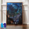 Metallica M72 Charlotte World Tour 2025 Concert Poster In Charlotte NC On May 31 At Bank Of America Stadium Home Decor Poster Canvas