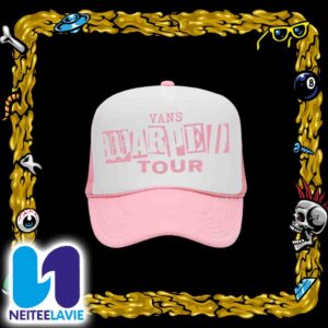 Vans Warped Tour 2025 30 Years Punk Pink Classic Trucker Hat-cap