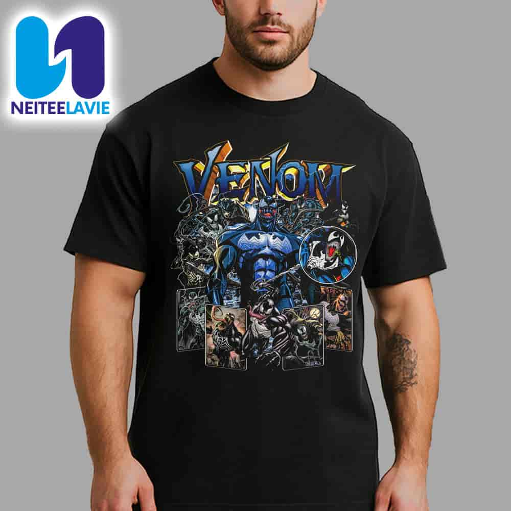 Venom The Amazing Spiderman Collection 2025 Merchandise Unisex T-Shirt Venom The Amazing Spiderman Collection 2025 Merchandise Unisex T-Shirt