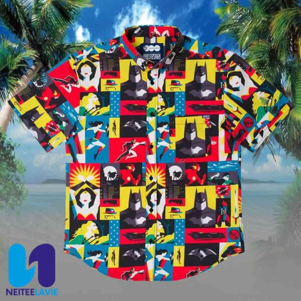 Wb100 The Brave And The Bold RSVLTS Summer Hawaiian Shirt