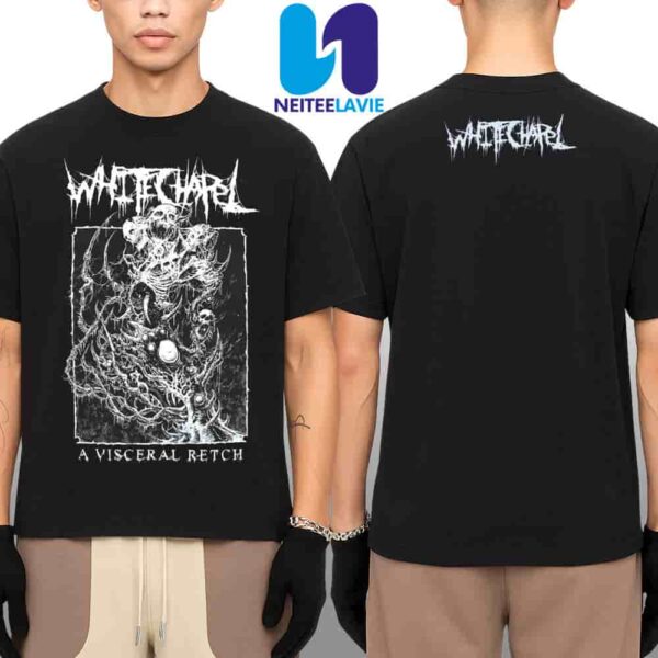 Whitechapel Visceral Retch Tee Merchandise Two Sided Unisex Shirt