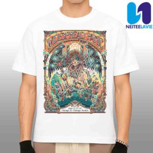 Widespread Panic Poster For Concert By Juan Ma Orozco At Chicago Theatre In Chicago IL On June 4-5-6 2025 Merchandise Unisex T-Shirt