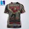 Widespread Panic Poster For Concert By Juan Ma Orozco At Chicago Theatre In Chicago IL On June 4-5-6 2025 All Over Print T-Shirt