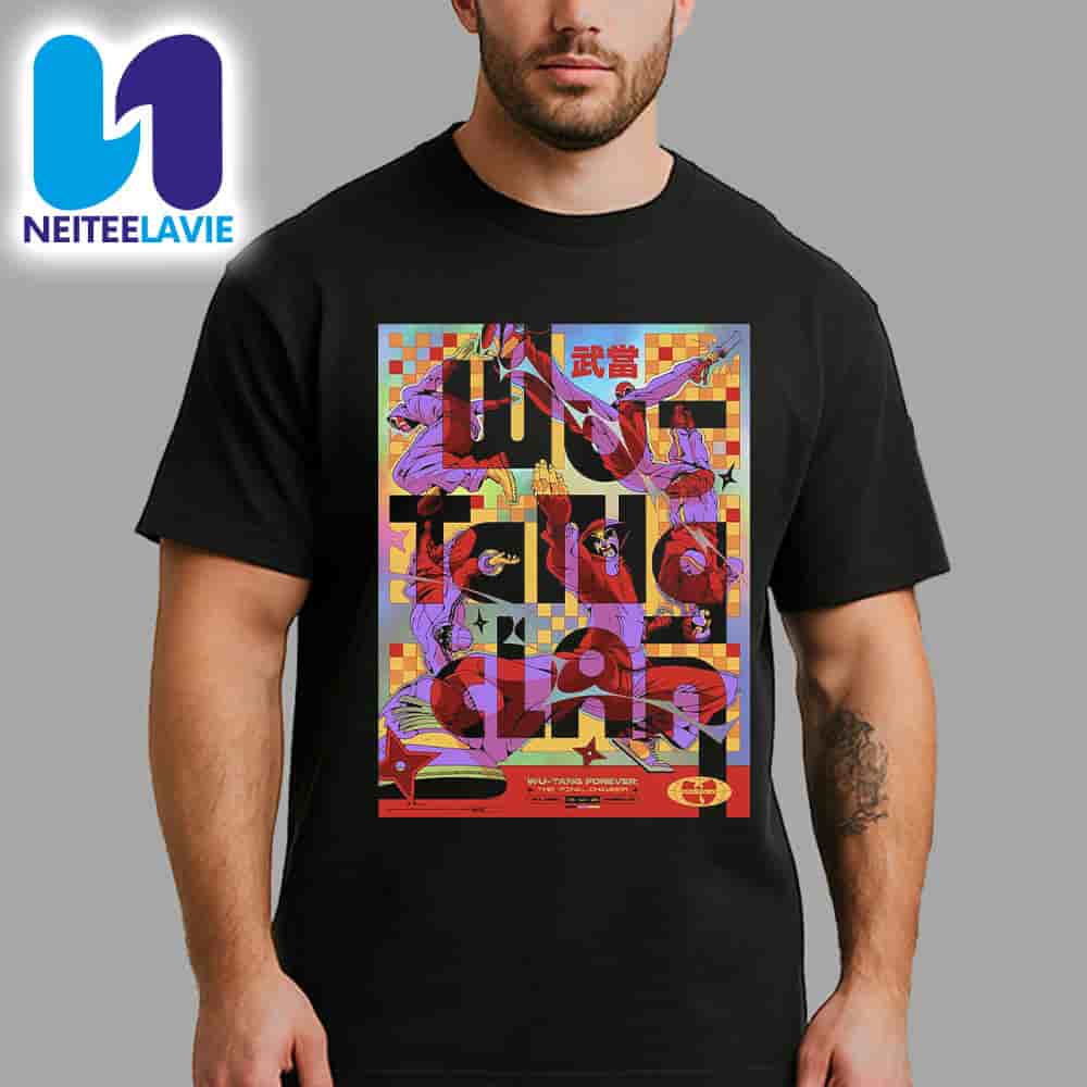 Wu-tang Clan Live In Phoenix The Final Chamber Tour On June 15 2025 At Arizona Financial Theatre Merchandise Unisex T-Shirt Wu-tang Clan Live In Phoenix The Final Chamber Tour On June 15 2025 At Arizona Financial Theatre Merchandise Unisex T-Shirt