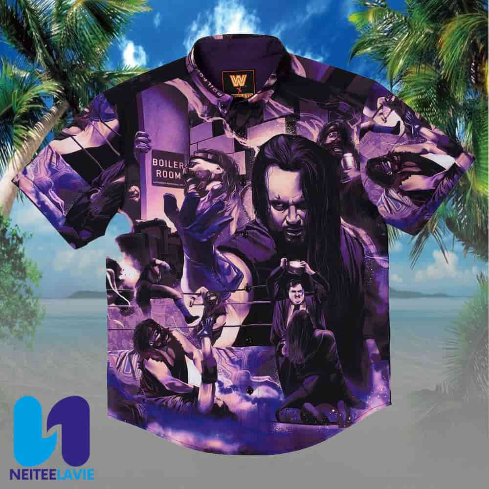 WWE Boiler Room Brawl RSVLTS Summer Hawaiian Shirt WWE Boiler Room Brawl RSVLTS Summer Hawaiian Shirt