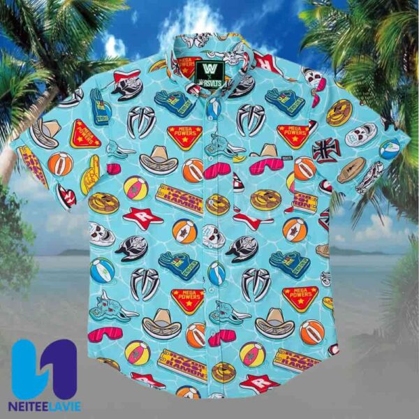 WWE Pool Part RSVLTS Summer Hawaiian Shirt