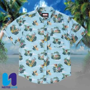 X-Men Savage Land RSVLTS Summer Hawaiian Shirt