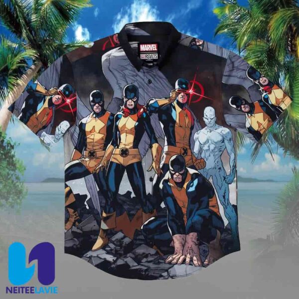 X-Men Xavier’s Shortlist Summer 2025 RSVLTS Summer Hawaiian Shirt