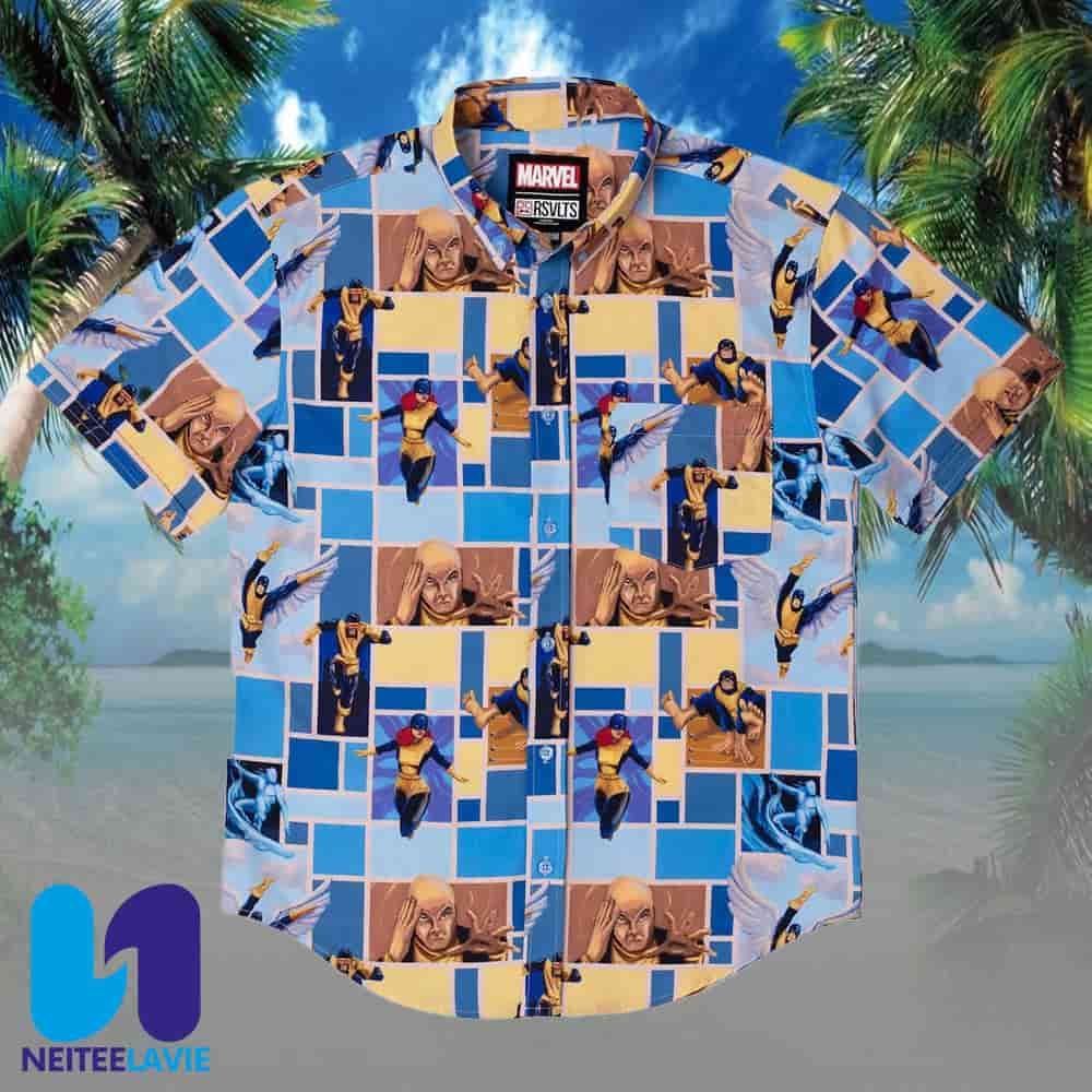 X-Men Uncanny RSVLTS Summer Hawaiian Shirt X-Men Uncanny RSVLTS Summer Hawaiian Shirt
