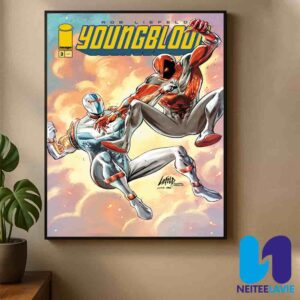 Youngblood #2 Cover Art Rob Liefeld Explosive Image Comics Superhero Showdown Home Decor Poster Canvas