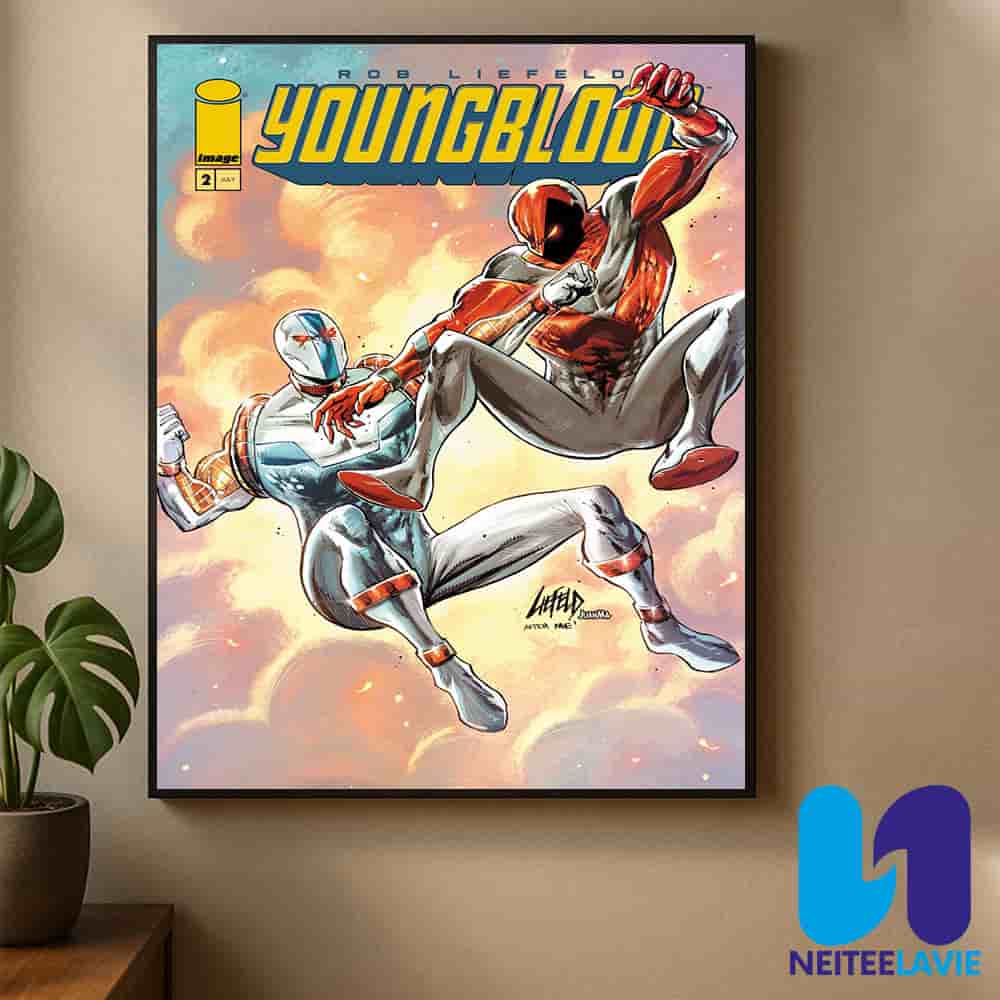 Youngblood #2 Cover Art Rob Liefeld Explosive Image Comics Superhero Showdown Home Decor Poster Canvas Youngblood #2 Cover Art Rob Liefeld Explosive Image Comics Superhero Showdown Home Decor Poster Canvas