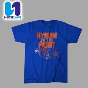 Zach Hyman In The Paint Edmonton Oilers Merch Unisex T-Shirt
