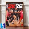 Carmelo Anthony NBA 2K26 Superstar Edition Cover Home Decor Poster Canvas
