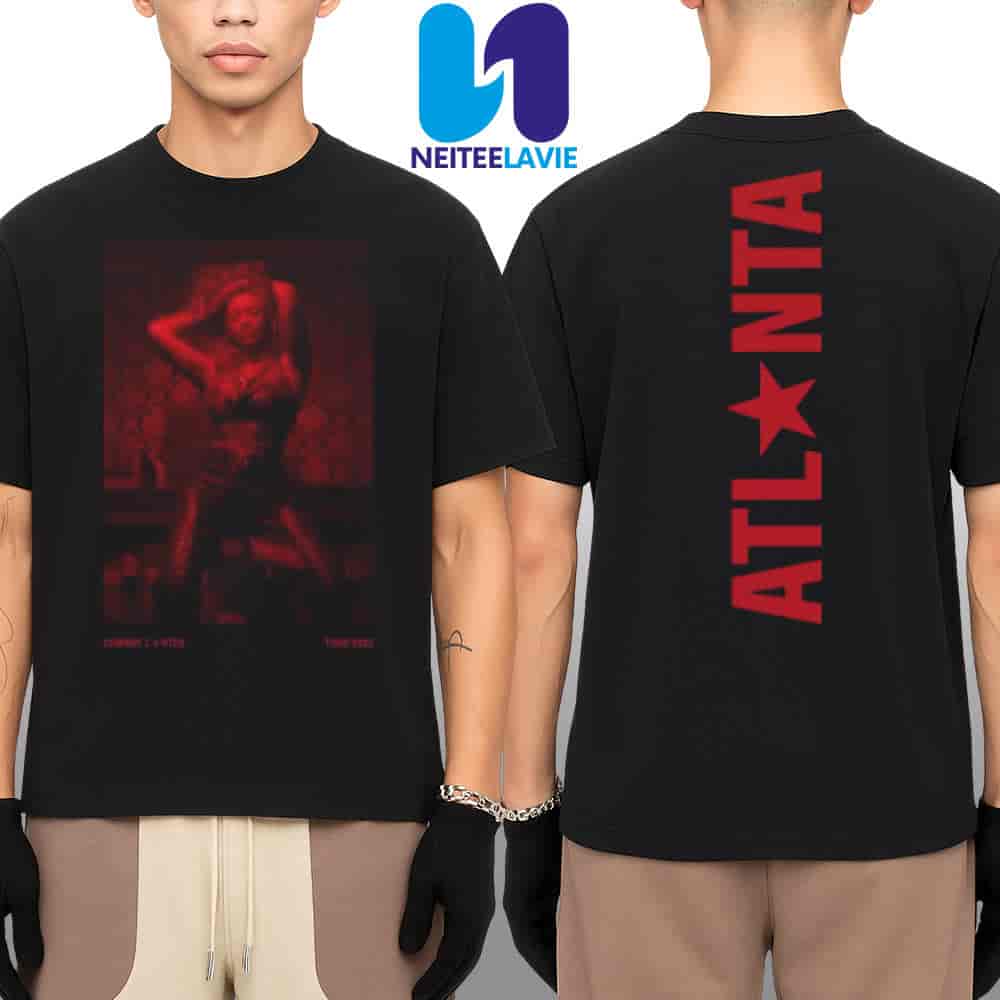 Beyonce Cowboy Carter World Tour 2025 In Atlanta Georgia On July 10-14 At Mercedes-Benz Stadium Merchandise Two Sided T-Shirt Beyonce Cowboy Carter World Tour 2025 In Atlanta Georgia On July 10-14 At Mercedes-Benz Stadium Merchandise Two Sided T-Shirt