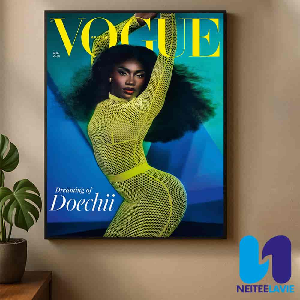 Doechii Cover British Vogue August 2025 Dreaming Of Doechii Home Decor Poster Canvas Doechii Cover British Vogue August 2025 Dreaming Of Doechii Home Decor Poster Canvas