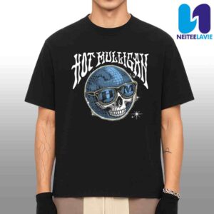 Hot Mulligan Death Disco Skull Tee with Disco Ball And Sunglasses Design Merchandise Unisex T-Shirt