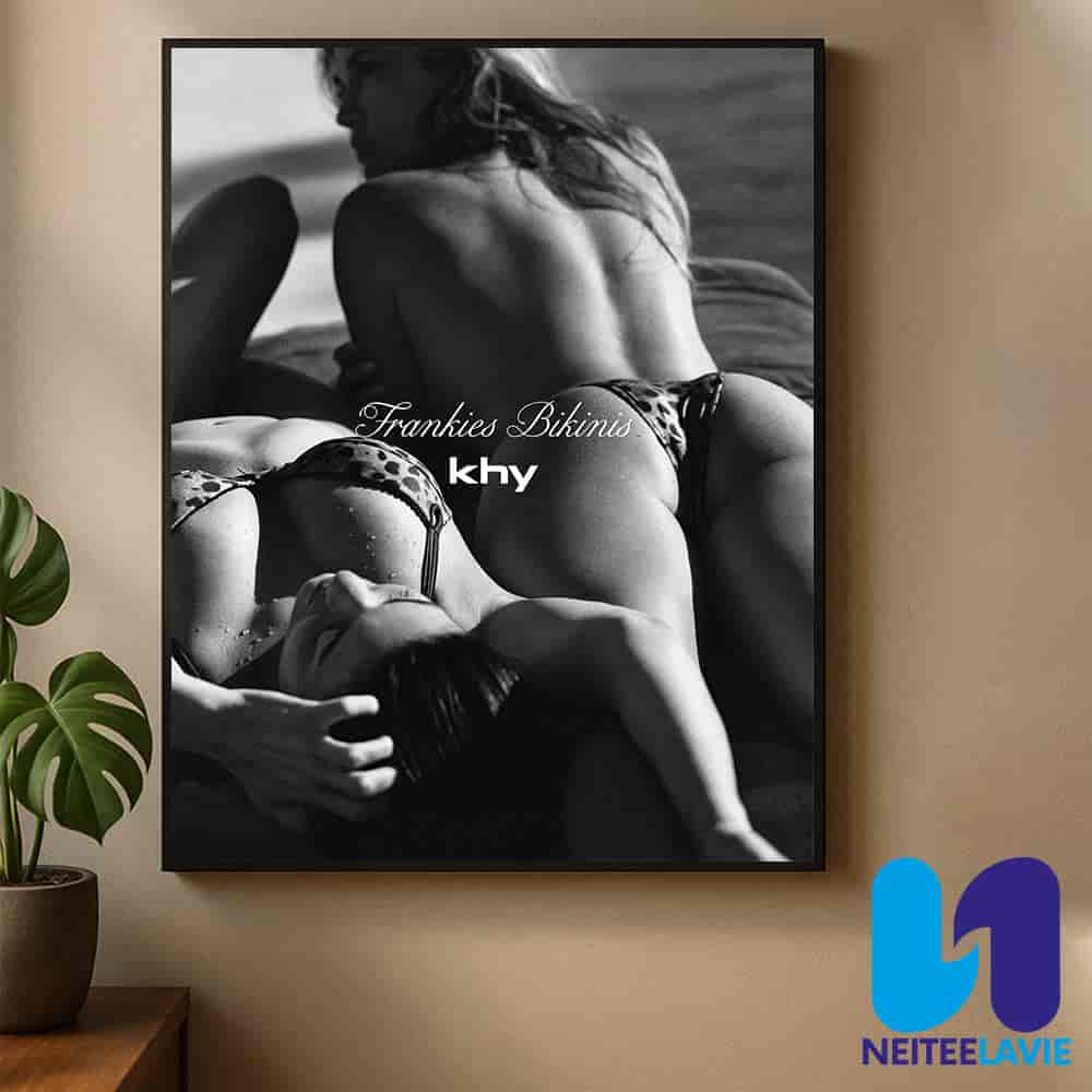 Kylie Jenner x Frankies Bikinis x KHY Collection Hottest Swimwear 2025 Home Decor Poster Canvas Kylie Jenner x Frankies Bikinis x KHY Collection Hottest Swimwear 2025 Home Decor Poster Canvas