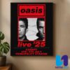 Official Poster IShowSpeed Europe Tour 2025 Part 2 Schedule Dated List Home Decor Poster Canvas