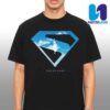 Superman 2025 Movie Collection Black And Silver Merchandise T-Shirt