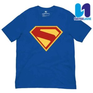 Superman 2025 Movie Collection S-Shield Merchandise T-Shirt